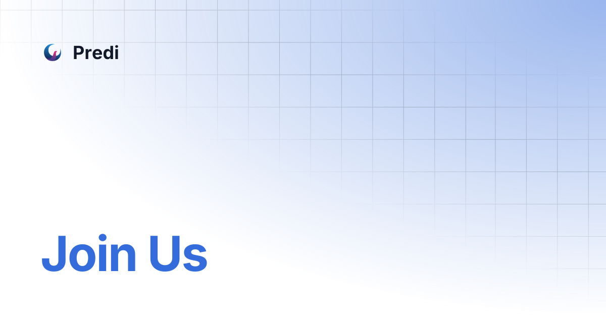 Join Us | Predi